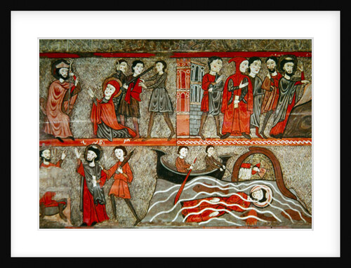 Altar Frontal with scenes from the life of Saint Clement by Catalan School