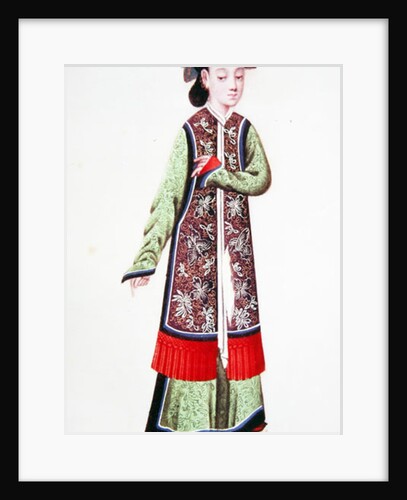 Japanese empress in imperial costume by Japanese School