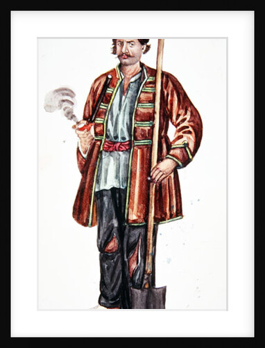 Persian farmer by French School