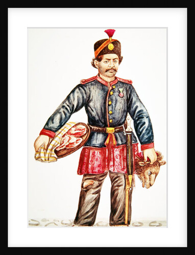Butcher in Persia by French School