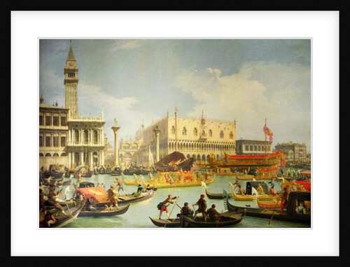 The Betrothal of the Venetian Doge to the Adriatic Sea, c.1739-40 by (1697-1768) Canaletto