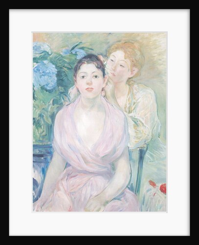 The Hortensia, or The Two Sisters, 1894 by Berthe Morisot