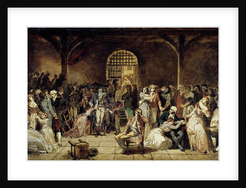 The Call for the Last Victims of the Terror, 7-9 Thermidor, Year 2 c.1850 by Charles Louis Lucien Muller