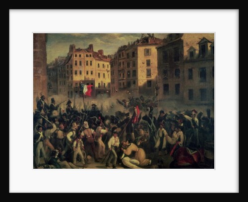 The Charter or Death, July 1830 by French School