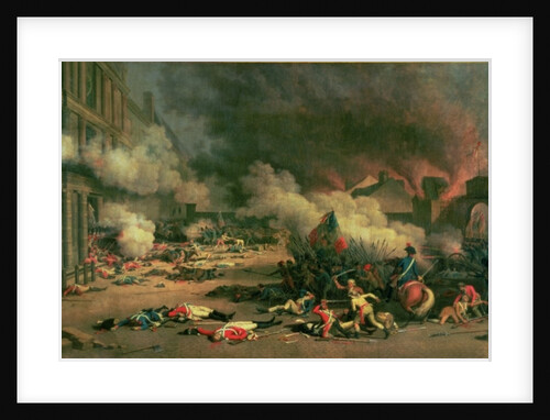 The storming of the Tuileries Palace on 10 august 1792, 1793 by Jean Duplessi-Bertaux