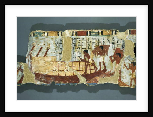 Loading grain by Egyptian 18th Dynasty