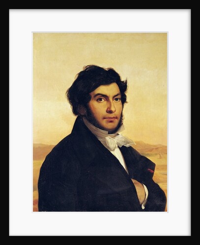 Portrait of Jean-Francois Champollion by Leon Cogniet