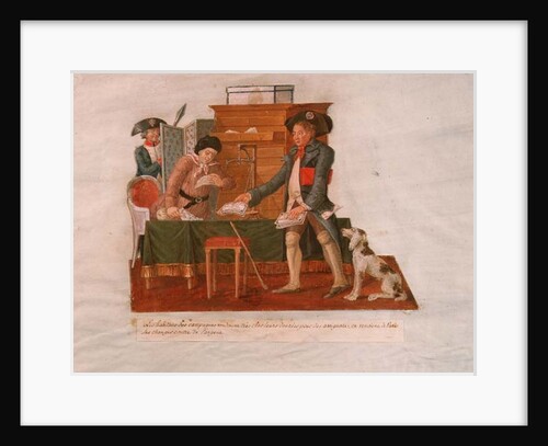 Fol.55 Country Folk and the Money Changer by Lesueur Brothers