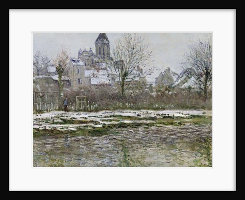The Church at Vetheuil under Snow, 1878-79 by Claude Monet