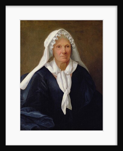 Portrait of an Old Woman, c.1781 by French School