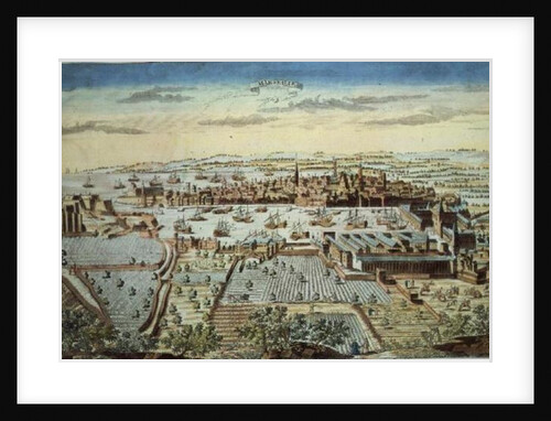 Equestrian Plan of Marseille, 1680 by French School
