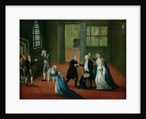 Louis XVI Bidding Farewell to his Family, 20th January 1793 by French School