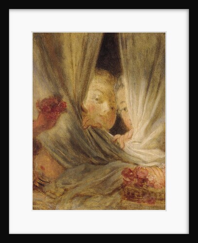 Curiosity, 18th century by Jean-Honore Fragonard