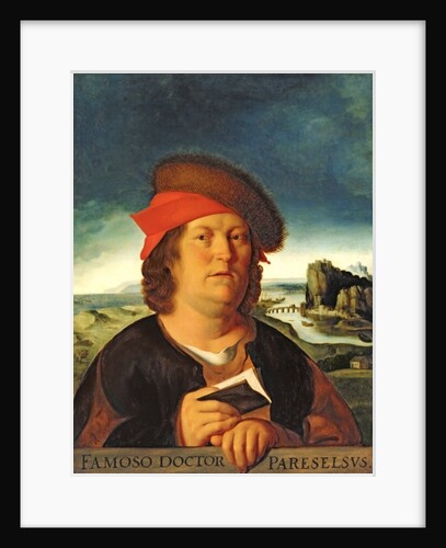Portrait presumed to be Paracelsus by Quentin Massys or Metsys (after)