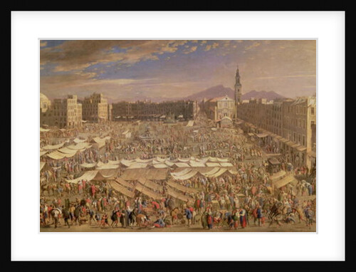 The Market at Naples by Angelo Maria Costa