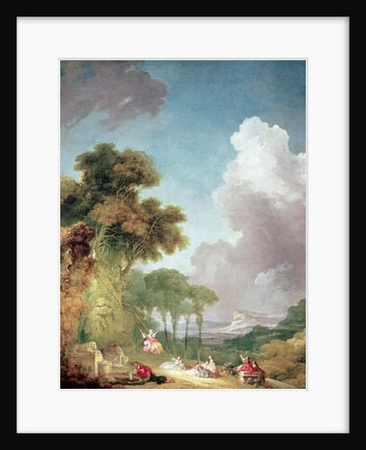 The Swing by Jean-Honore Fragonard