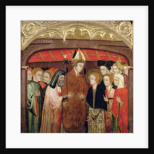 The Marriage of the Virgin by Spanish School