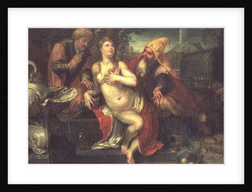 Susanna and the Elders, 1607 by Hendrik Goltzius