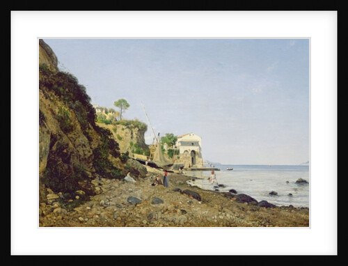 Seascape at Sorrento, 1859 by Henri-Joseph Harpignies