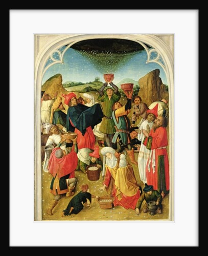 Gathering of the Manna by Master of the Gathering of the Manna