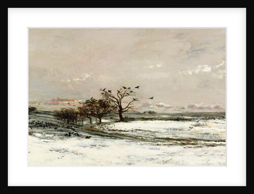 The Snow, 1873 by Charles Francois Daubigny