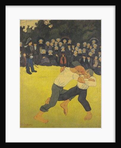 The Wrestling Bretons, c.1893 by Paul Serusier