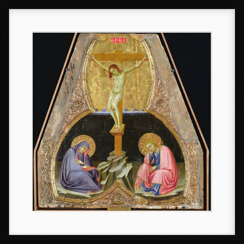 Crucifixion with the Virgin and St. John the Baptist by Barnaba da Modena