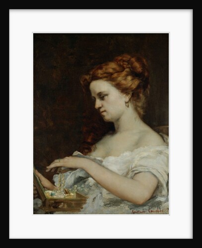 A Woman with Jewellery, 1867 by Gustave Courbet