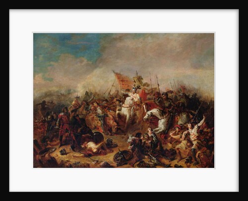 The Battle of Hastings in 1066, 1844 by Francois Hippolyte Debon