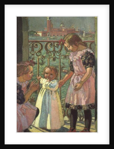 On a Venetian Balcony by Maurice Denis