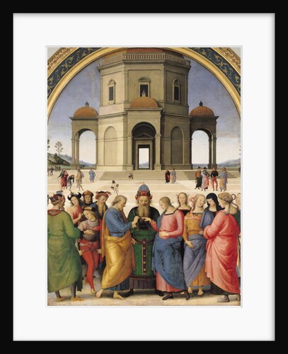 The Marriage of the Virgin, 1500-04 by Pietro Perugino