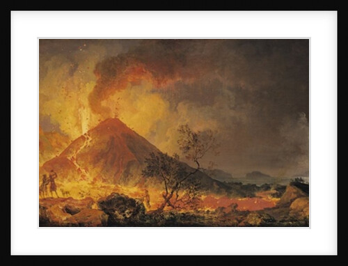 The Eruption of Vesuvius by Pierre Jacques Volaire