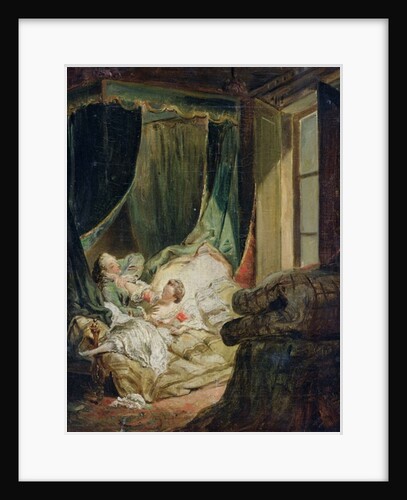 Study for The Indiscreet Bride by Pierre Antoine Baudouin