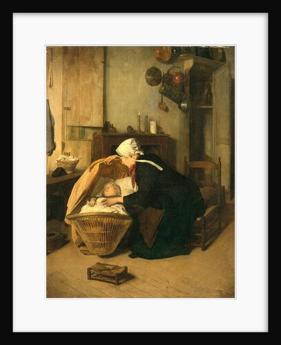 The Young Mother by Jacques Gustave Hamelin