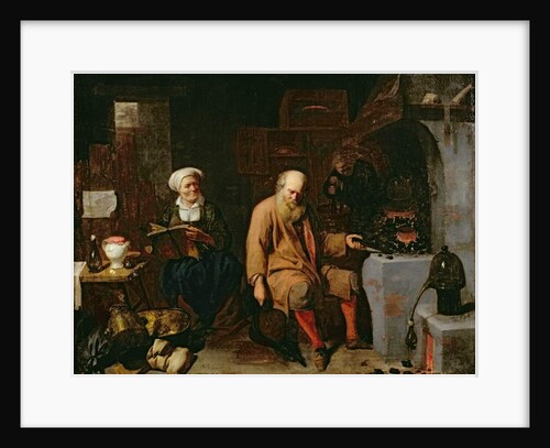 The Alchemist by David III Ryckaert