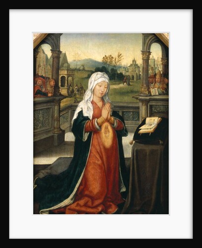 St.Anne Conceiving the Virgin by Jean the Elder Bellegambe