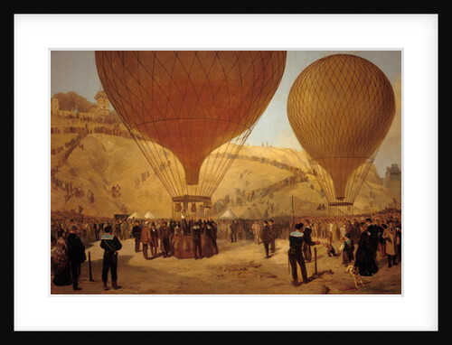 The Departure of Leon Michel Gambetta in the Balloon 'L'Armand-Barbes', 7 October 1870 by Jules & Guiaud Jacques Didier