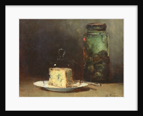 Still Life with Cheese by Guillaume Romain Fouace