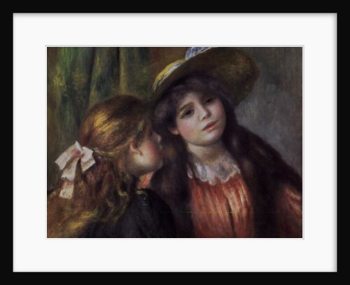 Portrait of Two Girls, c.1890-92 by Pierre Auguste Renoir
