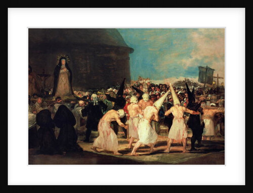 Procession of Flagellants, 1815-19 by Francisco Jose de Goya y Lucientes