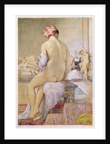 Odalisque or the Small Bather, 1864 by Jean Auguste Dominique Ingres