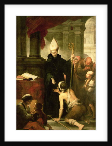 St. Thomas of Villanueva Distributing Alms, 1678 by Bartolome Esteban Murillo