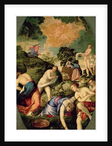 The Purification of the Midianite Virgins by Jacopo Robusti Tintoretto