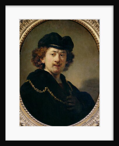 Self Portrait with Hat and Gold Chain, 1633 by Rembrandt Harmensz. van Rijn