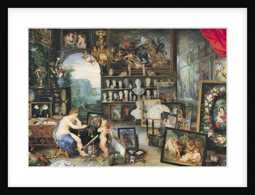 The Sense of Sight, 1617 by Jan & Rubens P.P. Brueghel
