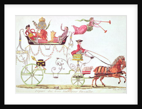 Departure of the Three Orders for Versailles, 3rd May 1789 by French School