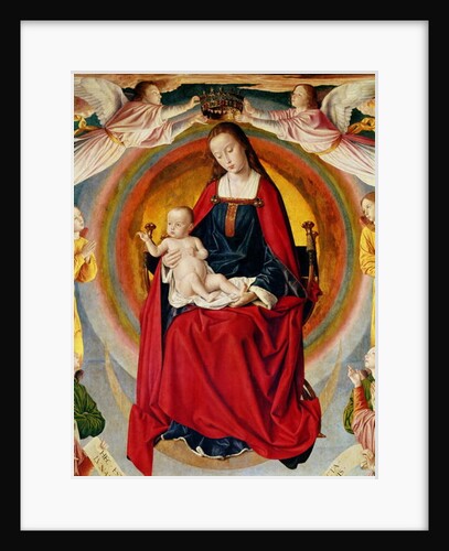 The Coronation of the Virgin by (fl.c.1483-c.1529) Master of Moulins