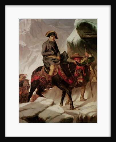 Bonaparte crossing the Alps, 1848 by Hippolyte Delaroche