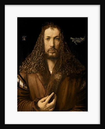 Self Portrait at the Age of Twenty-Eight, 1500 by Albrecht Dürer or Duerer