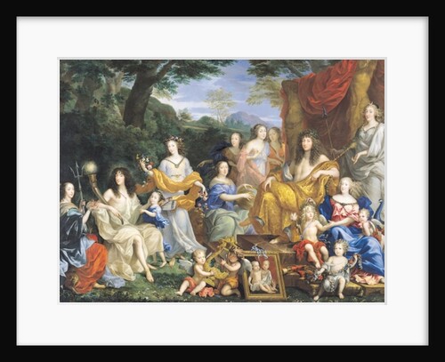 The Family of Louis XIV 1670 by Jean Nocret